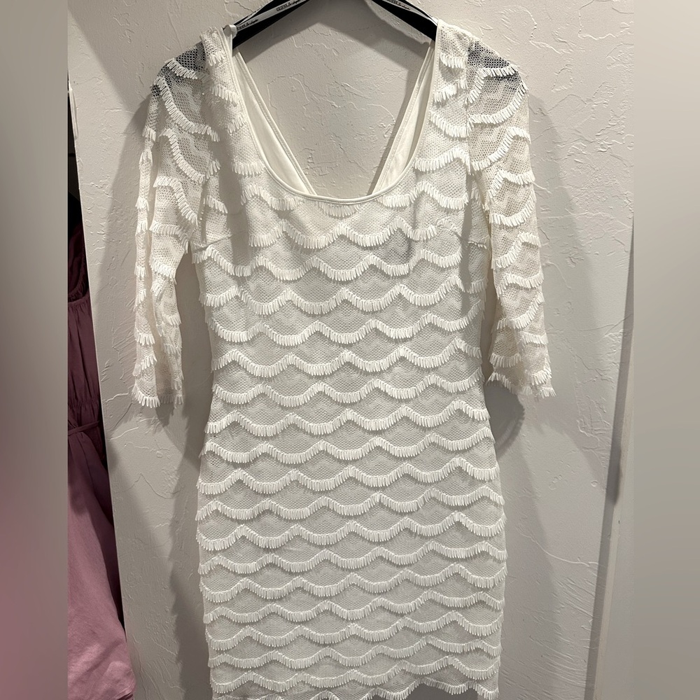 Guess Ivy White Los Angeles dress
